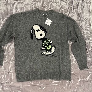 American Eagle Outfitters Gray Knit Sweater